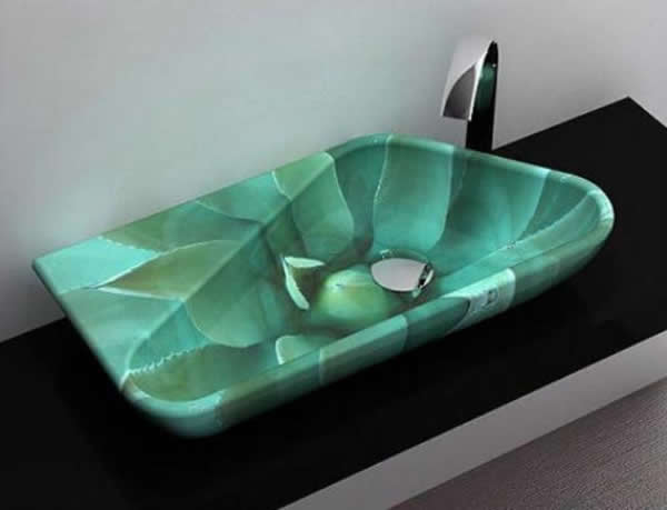 Badezimmer-Keramikfliesen und Waschbeckenmodelle (15)