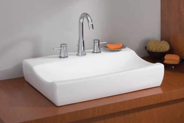 Badezimmer-Keramikfliesen und Waschbeckenmodelle (2)