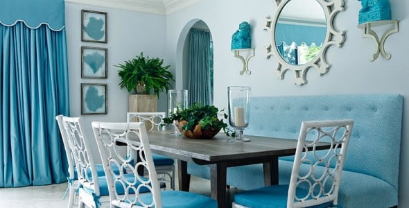 Sala de Jantar Azul