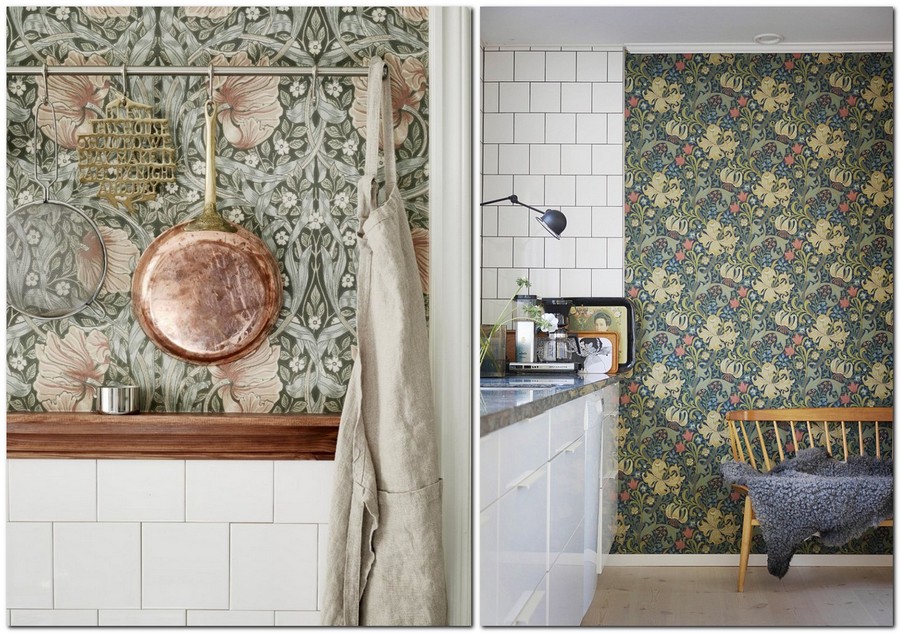 8-mutfak-duvar-kaplaması-fikirleri-in-iç-tasarım-vintage-style-floral-motifs-pattern