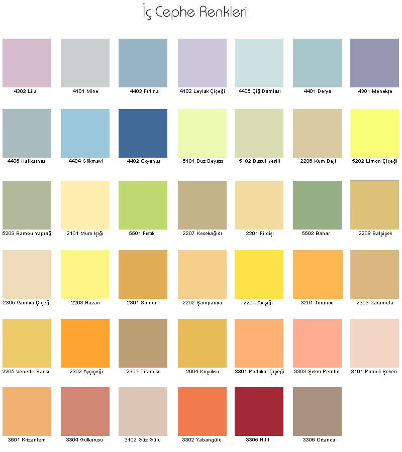 DYO Renk Kataloğu (1)