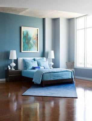 Mavi Yatak Odası (4)