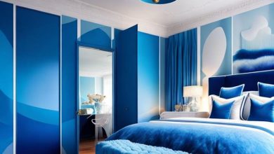 Mavi Renk Yatak Odası 2024