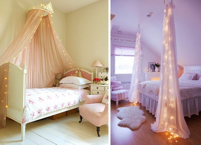 Yatak Odası İç Fotoğraf Fikirlerinde Yatak Kanopisi.  Modern nötr boyalı yatak odalarında yatağın hafif dekorasyonu