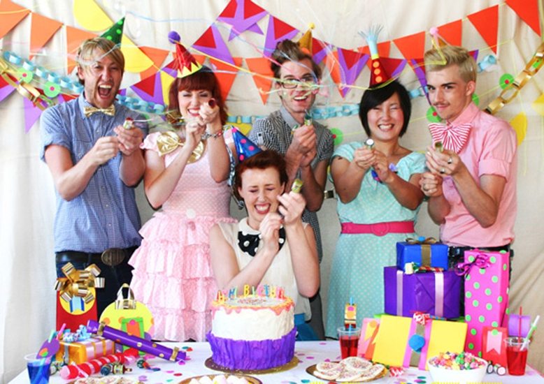 yetişkin doğum gününü süsle - sürpriz parti