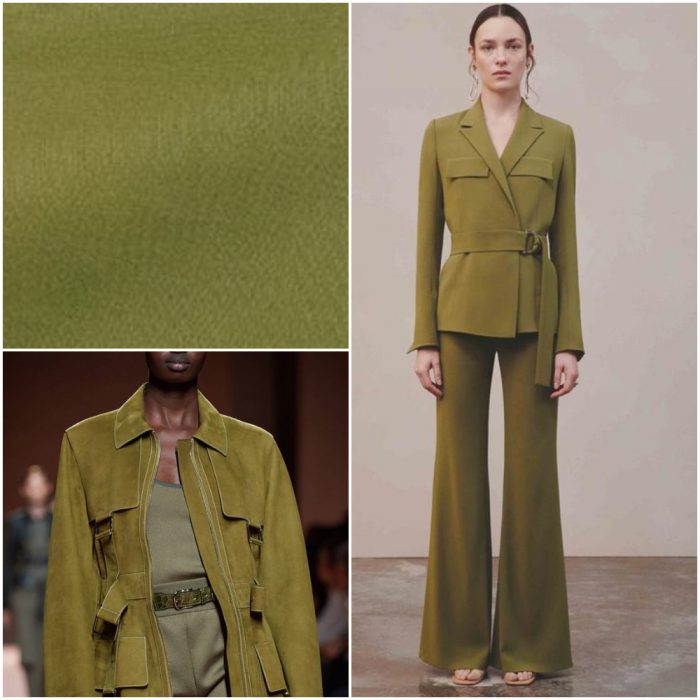 Verde oliva Cores da moda inverno 2022