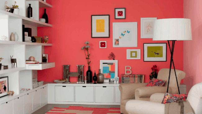 Tinta coral: Como você pode usar essa cor brilhante em sua casa?