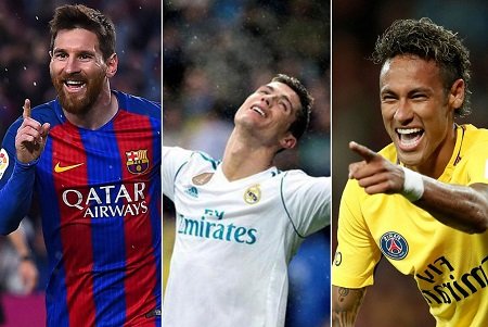 Os 10 melhores jogadores de futebol vencedores
