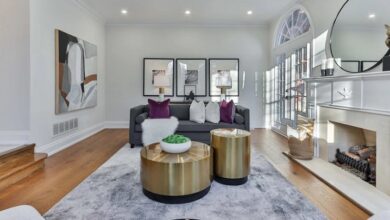 modern dekorasyonlu oturma odası