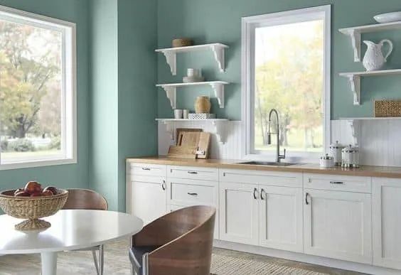Mutfağınızı Boyamak için 10 Renk (ve orijinal bir şekilde yapmak için 7 fikir)