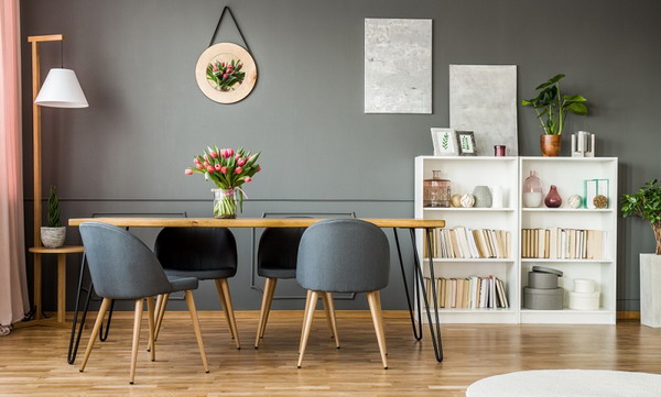 Designing the dining room in a modern way
