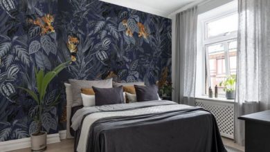 Modern Yatak Odası Duvar Kağıdı