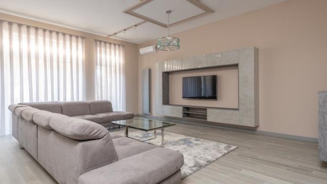 Sofa-im-eleganten-Wohnzimmer