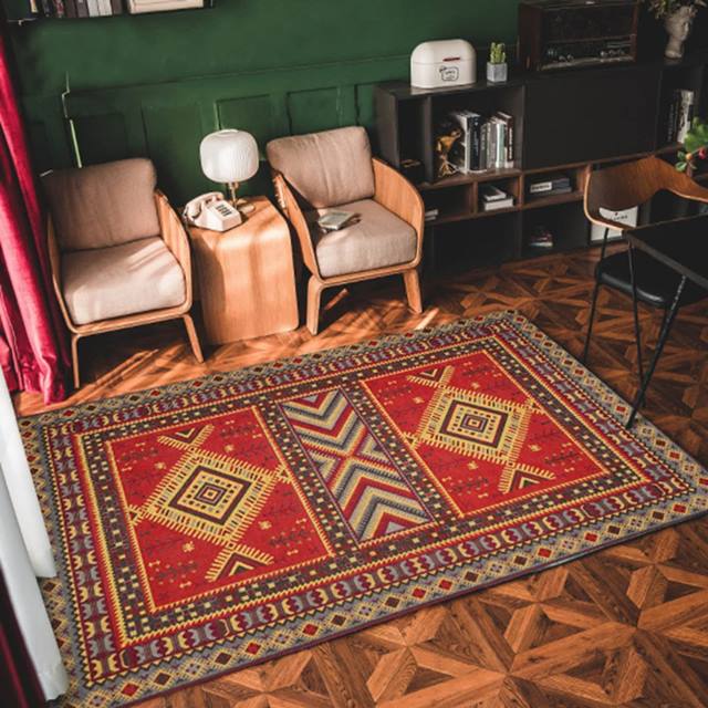 Teppich im Vintage-Stil