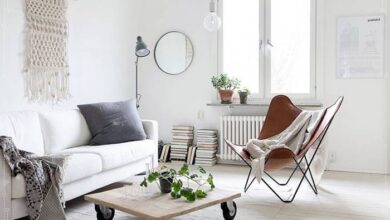Büyüleyici minimalist salonlar