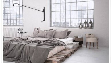 Modern Yatak odası renkleri