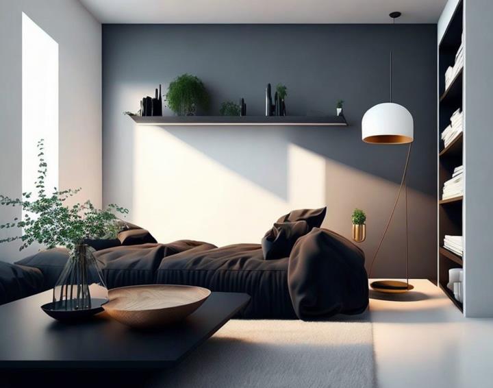 Tendências minimalistas de decoração de interiores