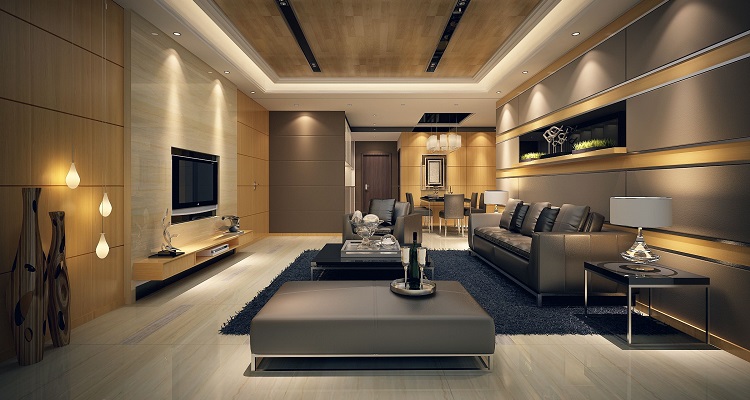 Tendências de salas de estar para 2024: cores e móveis modernos