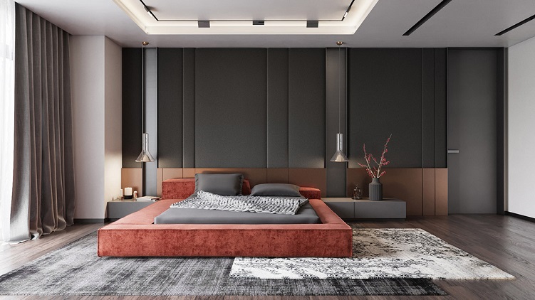 Novas tendências de quarto para 2024: cores de parede e carpete