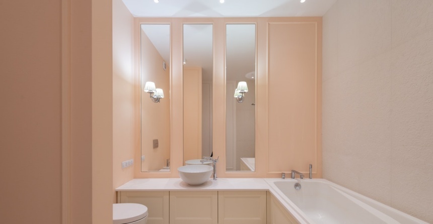 Moderne und funktionale kleine Badezimmer