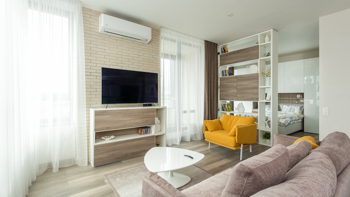 mobili-decorazioni-confortevoli nel soggiorno