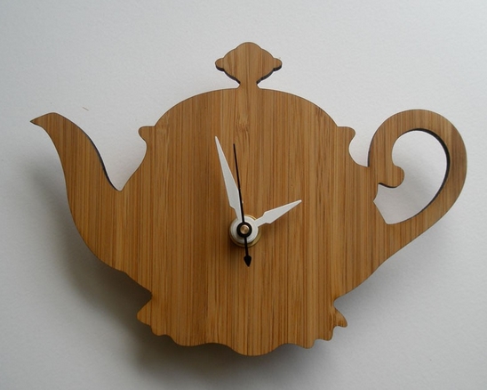 çaydanlık saat modelleri Mutfaklar için çaydanlık saat modelleri