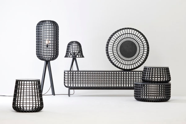farklı mobilya tasarımları Seung Yong Song Sepetten esinlenen mobilya tasarımları