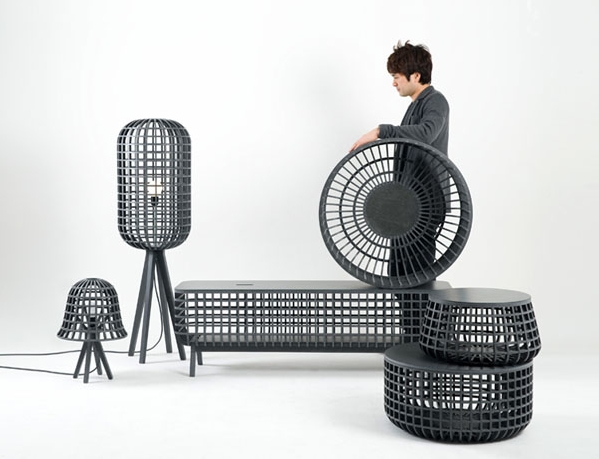 farkli mobilya tasarimlari seung yong song 5 Sepetten esinlenen mobilya tasarımları