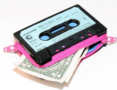 kaset cüzdan 10 Teyp Kasetinden Cüzdan Yapımı
