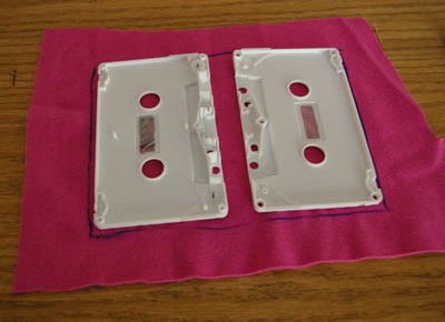 kaset cüzdan 3 Teyp Kasetinden Cüzdan Yapımı