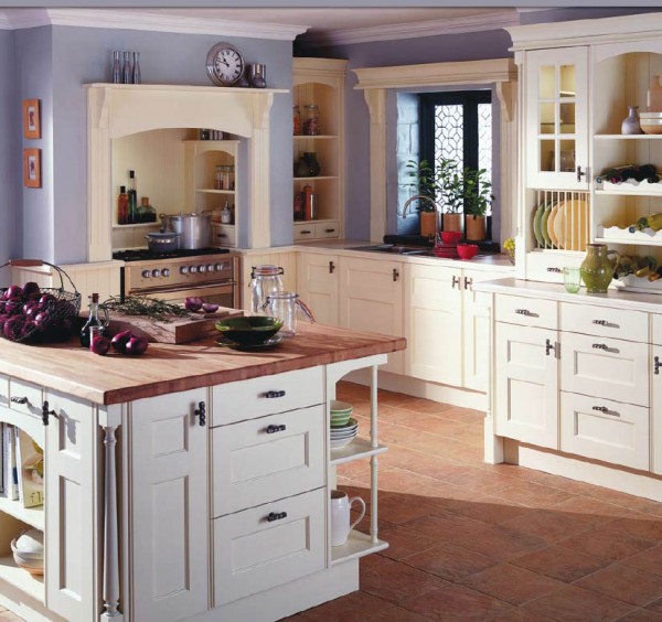 mutfak dekorasyonu ingiltere 600x564 Geleneksel İngiliz mutfak dekorasyonları