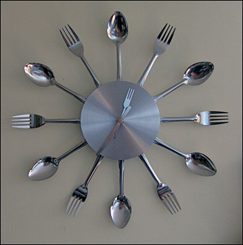 mutfak saat modelleri Mutfaklar için dekoratif saatler