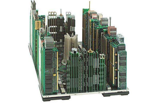 şehir maketleri bilgisayar parçaları Bilgisayar parçalarından şehir maketleri