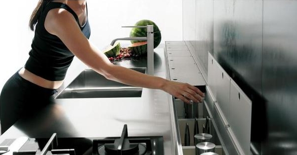 valcucine logica mutfak 9 İtalyan Valcucineden ergonomik Logica mutfak sistemi