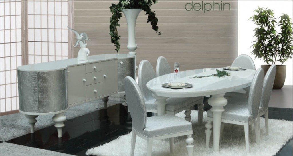 zebrano yemek odası delphin 1024x547 ZEBRANOdan Zarif Bir Yemek Odası DELPHİN 